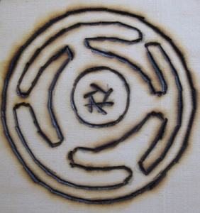 http://paganwiccan.about.com/od/bookofshadows/ig/Pagan-and-Wiccan-Symbols/Hecate-s-Wheel.htm